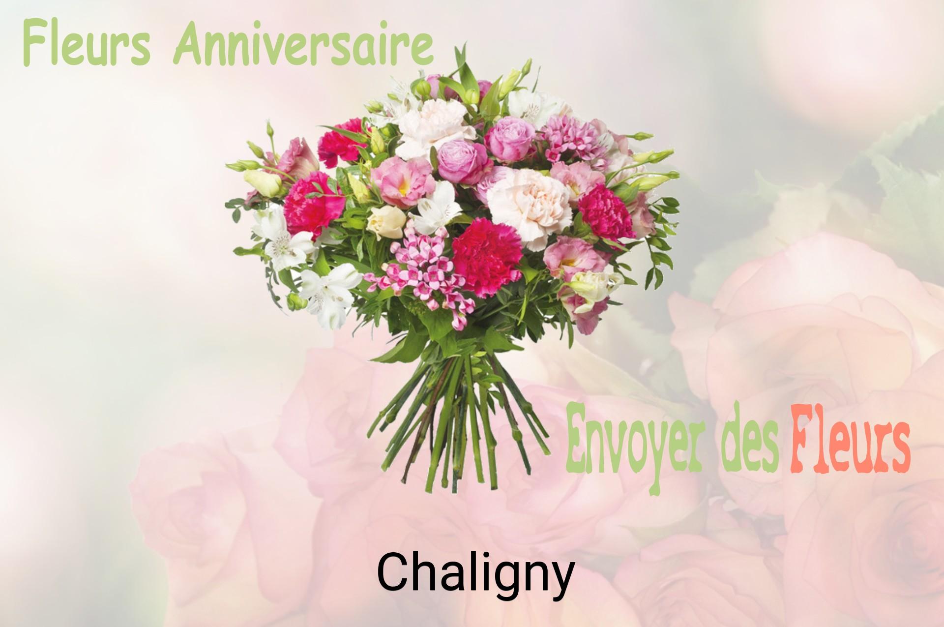 Bouquet de fleurs d’anniversaire livré à Chaligny